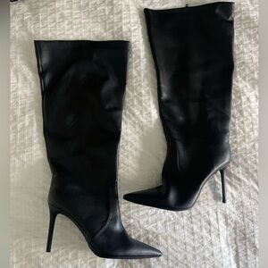 INC Heeled Boots Wide Calf